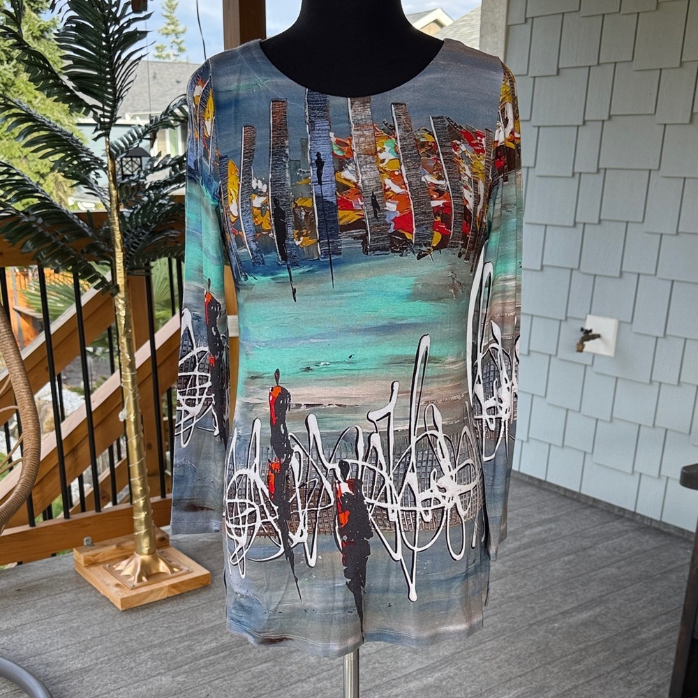 Simply Art by DOLCEZZA | Abstract Print Long Sleeve